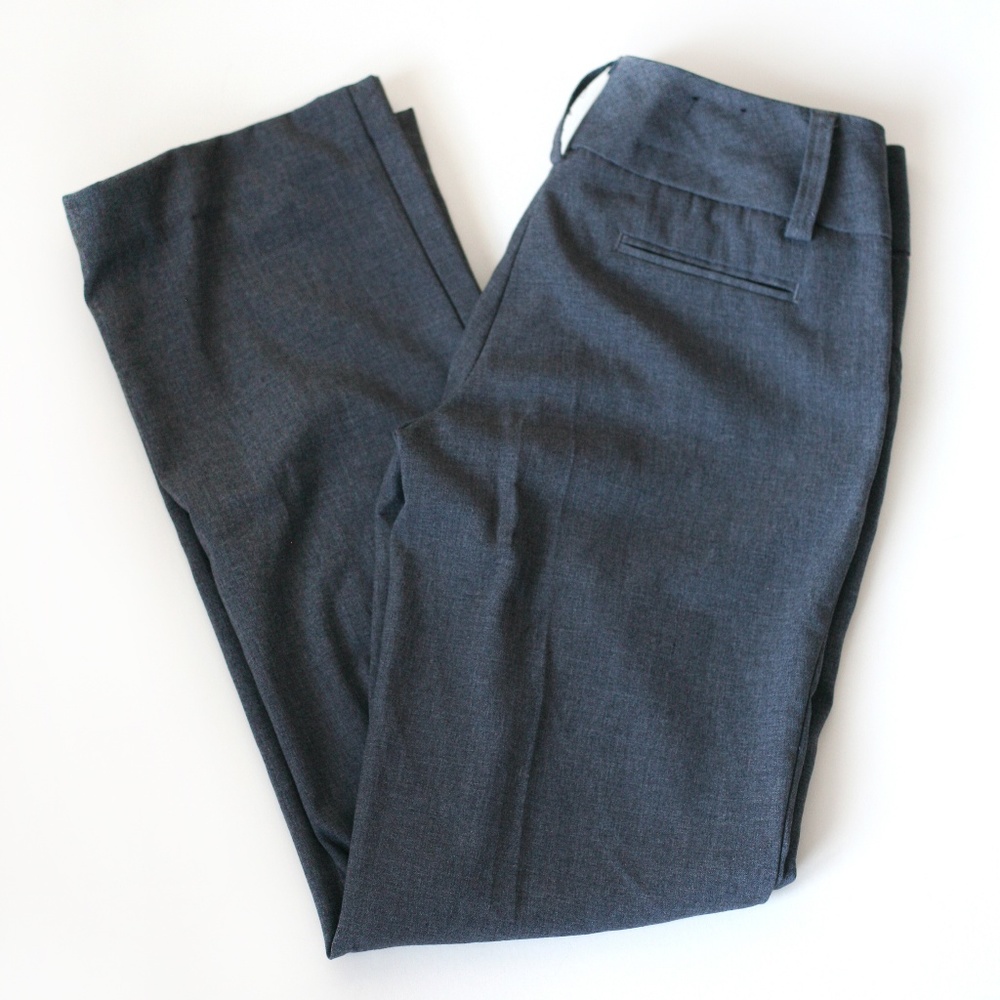 Gray Daisy Fuentes trouser dress pants